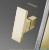 Radaway Nes KDD II Brushed Light Gold kabina walk-in 80cm prawa szczotkowane jasne złoto szkło przejrzyste 10031080-98-01R